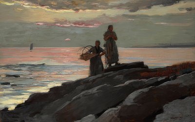 Bugttaske. 1896 af Winslow Homer