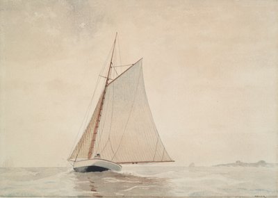 Sejler ud for Gloucester af Winslow Homer