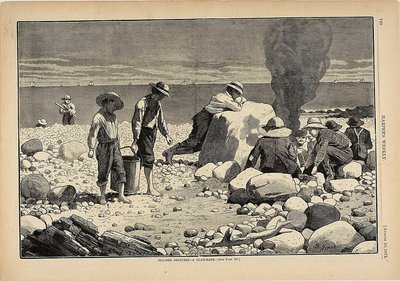 Skitser fra havsiden - en muslingebagning af Winslow Homer