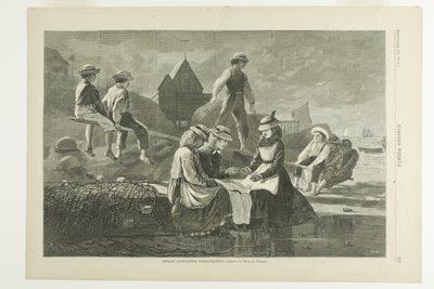 Seesaw Gloucester af Winslow Homer