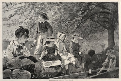 Spring Blossoms, 1870. af Winslow Homer