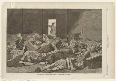 Overnattende på stationen af Winslow Homer