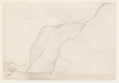 Undersøgelse til "Cape Trinity, Saguenay River" af Winslow Homer