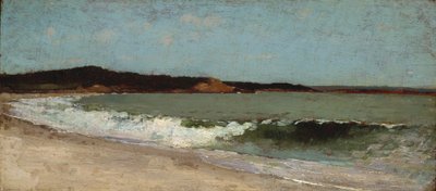 Studie for Eagle Head, Manchester, Massachusetts, ca. 1869 (olie på træ) af Winslow Homer