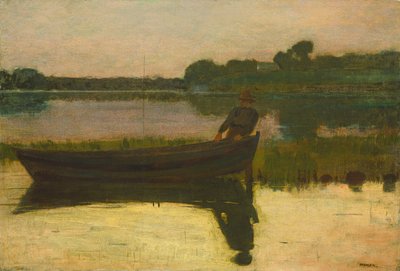 Solnedgang, ca. 1875. af Winslow Homer