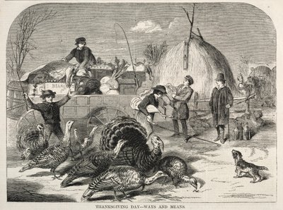 Thanksgiving - Midler og veje af Winslow Homer