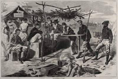 Thanksgiving i lejren af Winslow Homer