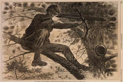 The Army of the Potomac - en skarpskytte på vagttjeneste, fra Harper