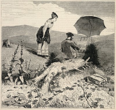 The Artist in the Country, fra Appletons
