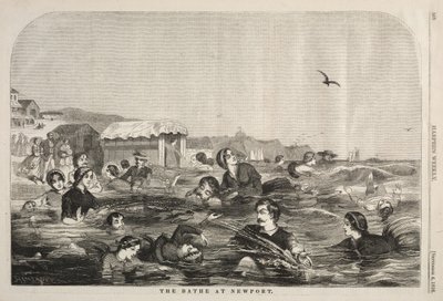 Badeanstalten i Newport af Winslow Homer