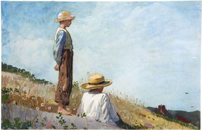 Den blå dreng af Winslow Homer