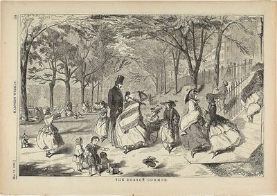 The Boston Common af Winslow Homer