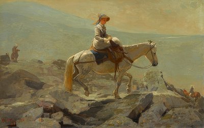 Bridle Path, White Mountains. 1868 af Winslow Homer