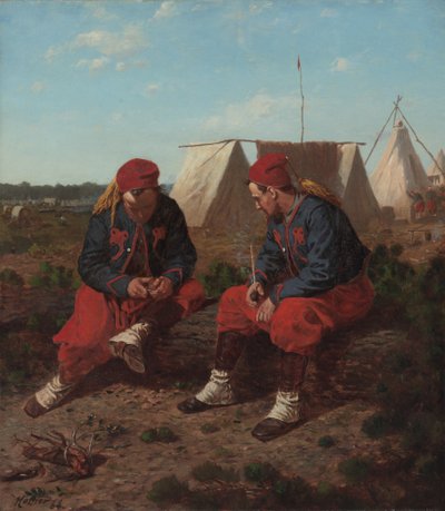 The Brierwood Pipe, 1864. af Winslow Homer