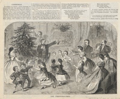 Juletræet, fra Harper af Winslow Homer
