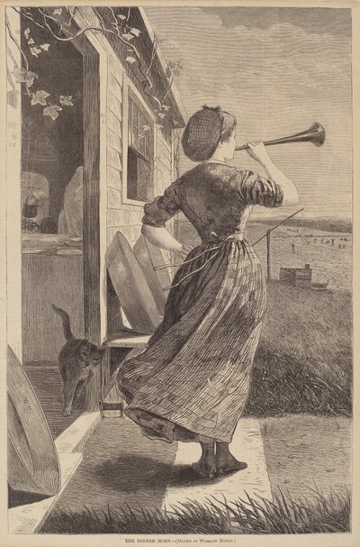 Middagshornet, udgivet 1870. af Winslow Homer