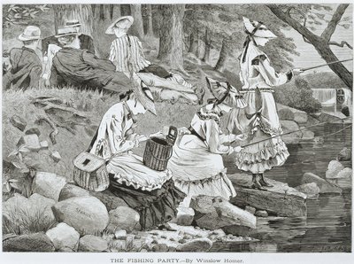 "Fiskefesten -" af Winslow Homer
