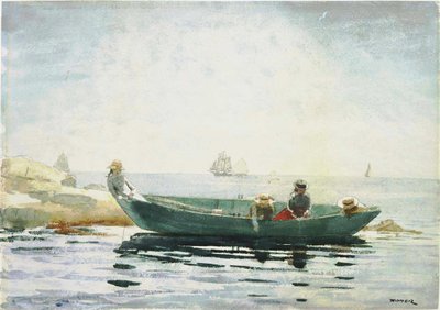Den grønne Dory af Winslow Homer