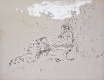 Bryllupsrejsen, 1875 af Winslow Homer