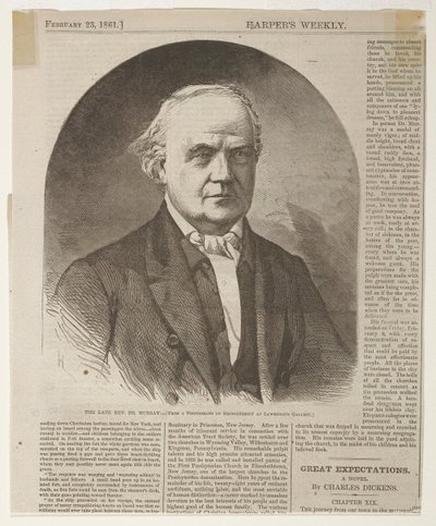 Den afdøde pastor dr. Murray af Winslow Homer