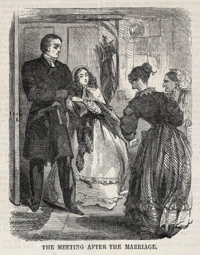 Mødet efter ægteskabet, 1860. af Winslow Homer
