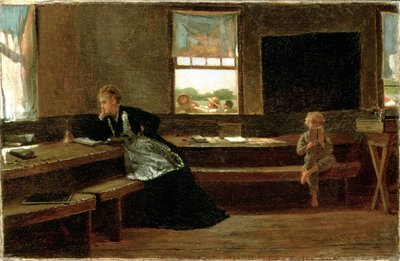 Middagsferien, 1873 af Winslow Homer