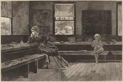 Middagsferien, udgivet 1873. af Winslow Homer