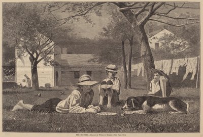The Nooning, udgivet 1873. af Winslow Homer