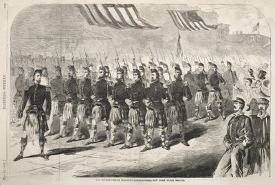 Det 79. regiment (Highlanders) i New York-statens milits af Winslow Homer