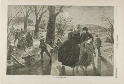 Sæsonen for skøjteløb af Winslow Homer
