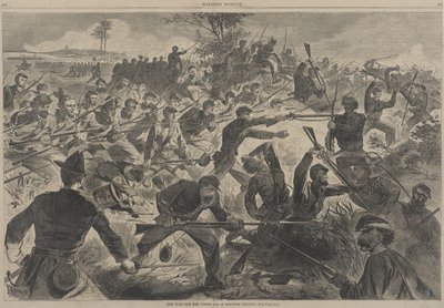 Krigen for Unionen - Et bajonetangreb af Winslow Homer