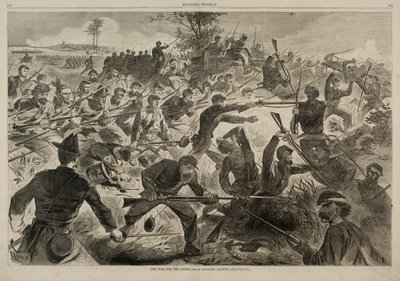 Krigen for Unionen 1862 - Et bajonetangreb, fra Harper