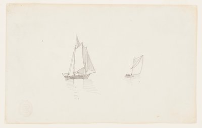 To-mastet skonnert af Winslow Homer