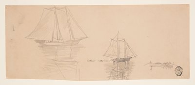 To Skonnerte og Dories af Winslow Homer