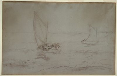 To Sloops Sejler af Winslow Homer