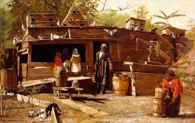 Onkel Ned hjemme, 1875 af Winslow Homer