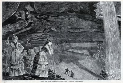 Under vandfaldene, Catskill Mountains, fra Harper