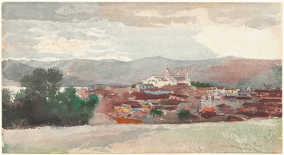 Udsigt over Santiago de Cuba af Winslow Homer