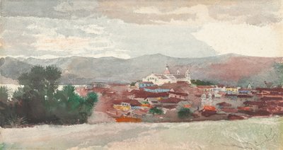 Udsigt over Santiago de Cuba, 1885. af Winslow Homer