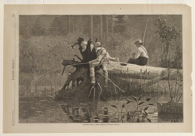 Venter på bid af Winslow Homer