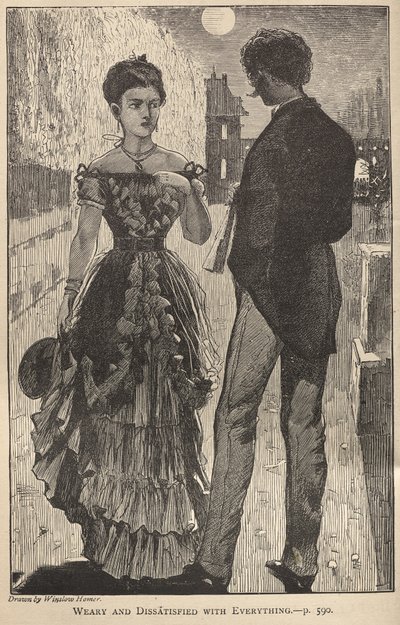 Træt og utilfreds med alt af Winslow Homer