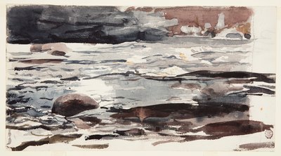 Woodland Stream af Winslow Homer