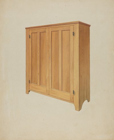 Shaker kabinet, ca. 1937. af Winslow Rich