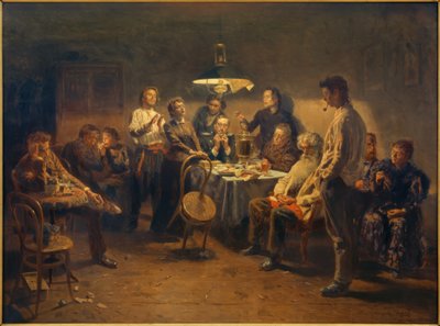 Aftenfest af Wladimir Jegorowitsch Makowski