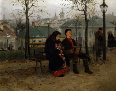 På boulevarden af Wladimir Jegorowitsch Makowski