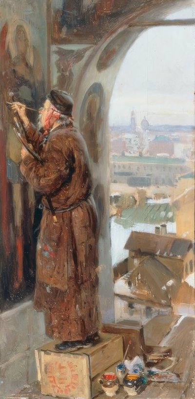 Ikonmaleren af Wladimir Jegorowitsch Makowski
