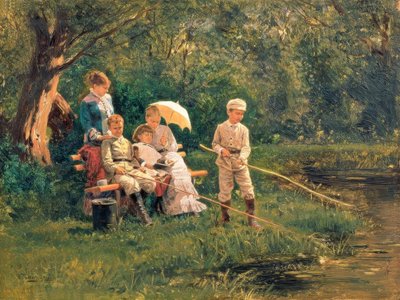 Middagssol af Wladimir Jegorowitsch Makowski