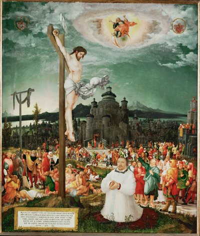 Allegori om forløsning ... af Wolf Huber