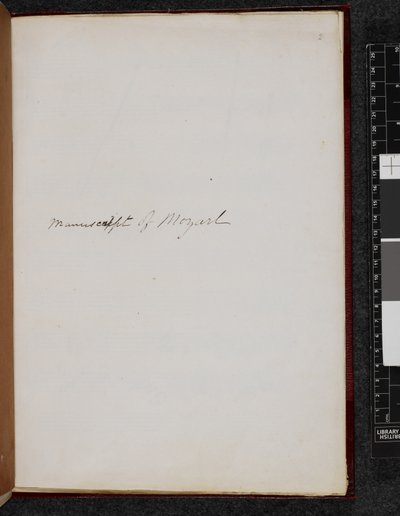 Adagio og fuga i c-mol, K. 546, Add. 28996 af Wolfgang Amadeus Mozart