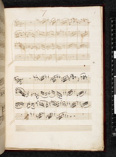 Adagio og fuga i c-mol, K. 546, Add. 28996, f.6r af Wolfgang Amadeus Mozart